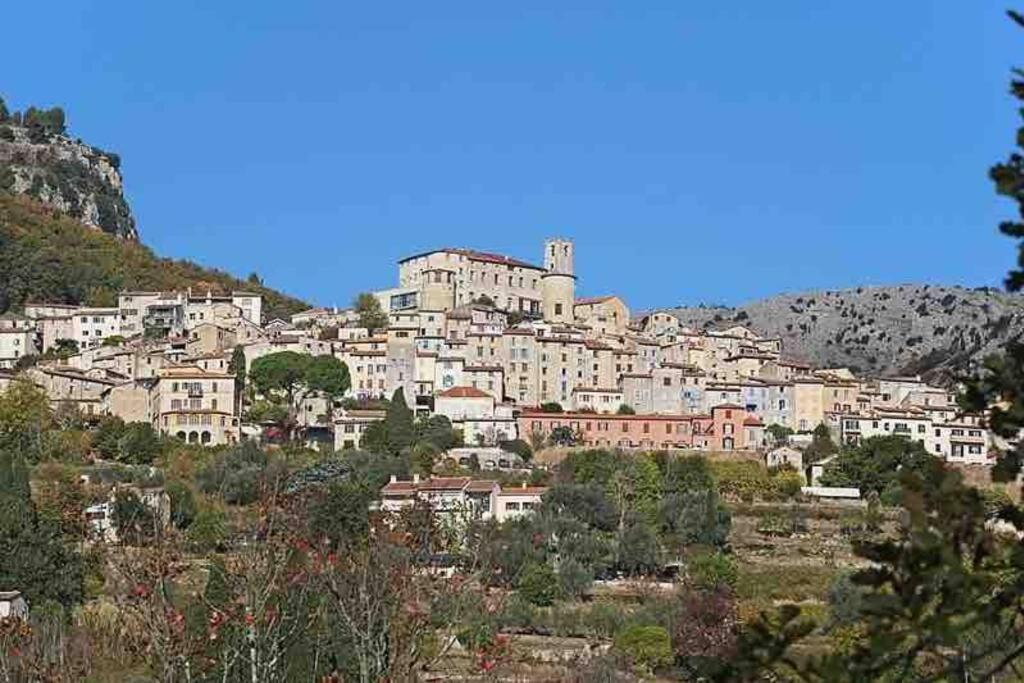 Studio Calme Et Agreable Avec Acces Jardin Partage Le Bar-sur-Loup Екстериор снимка